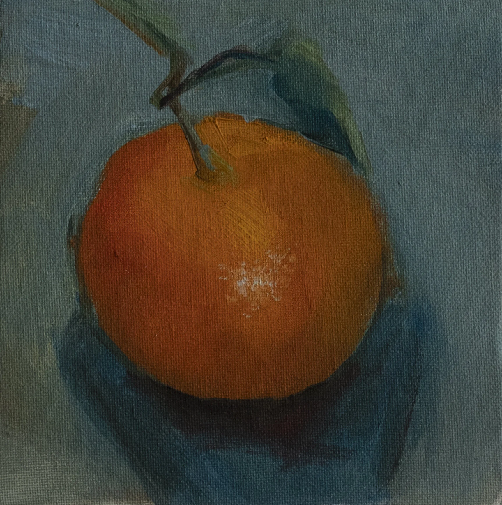 “Livia’s Garden”  oil on canvas board 6” x 6”