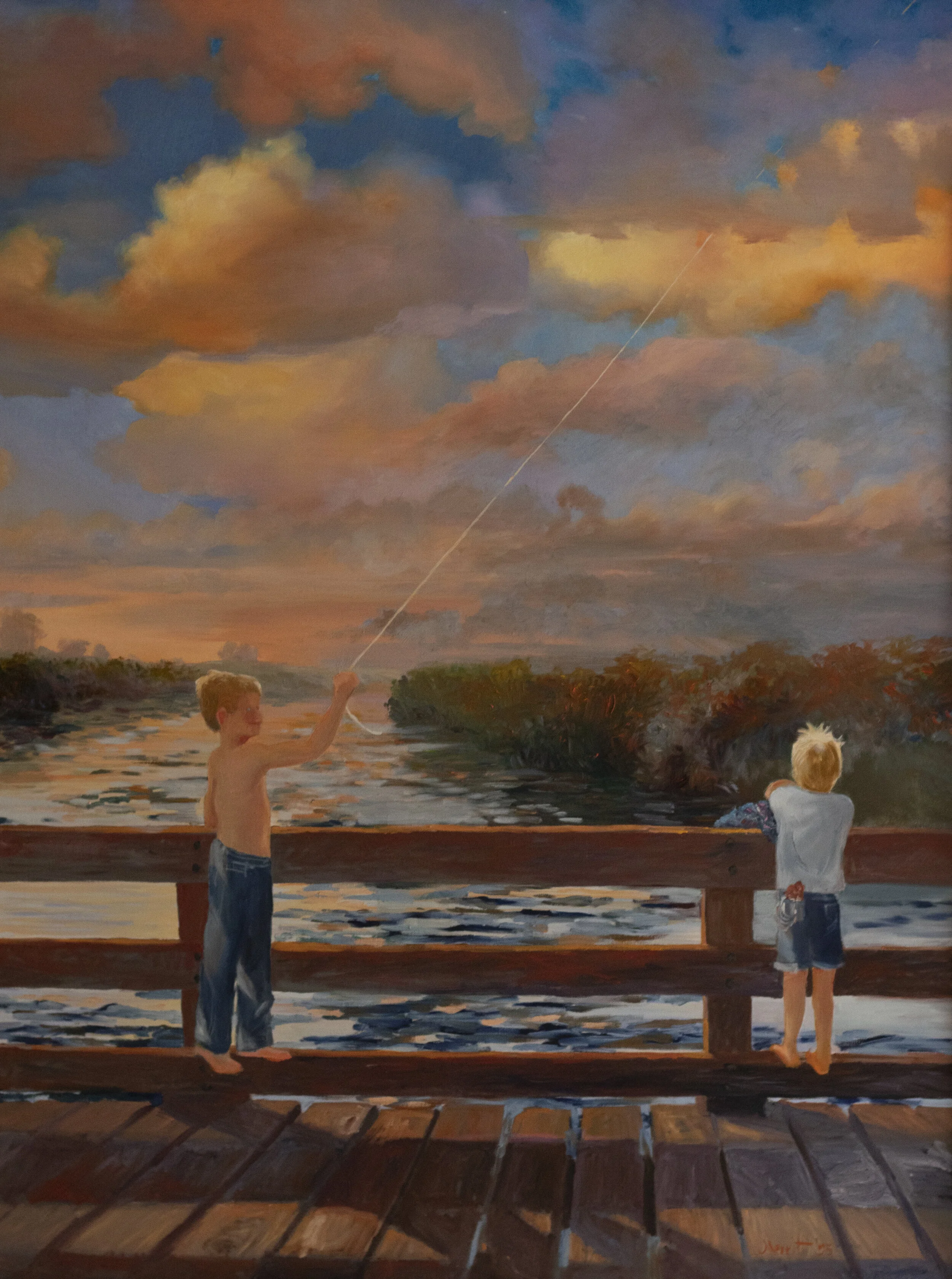 “Quest”  oil on canvas  49” x 38”