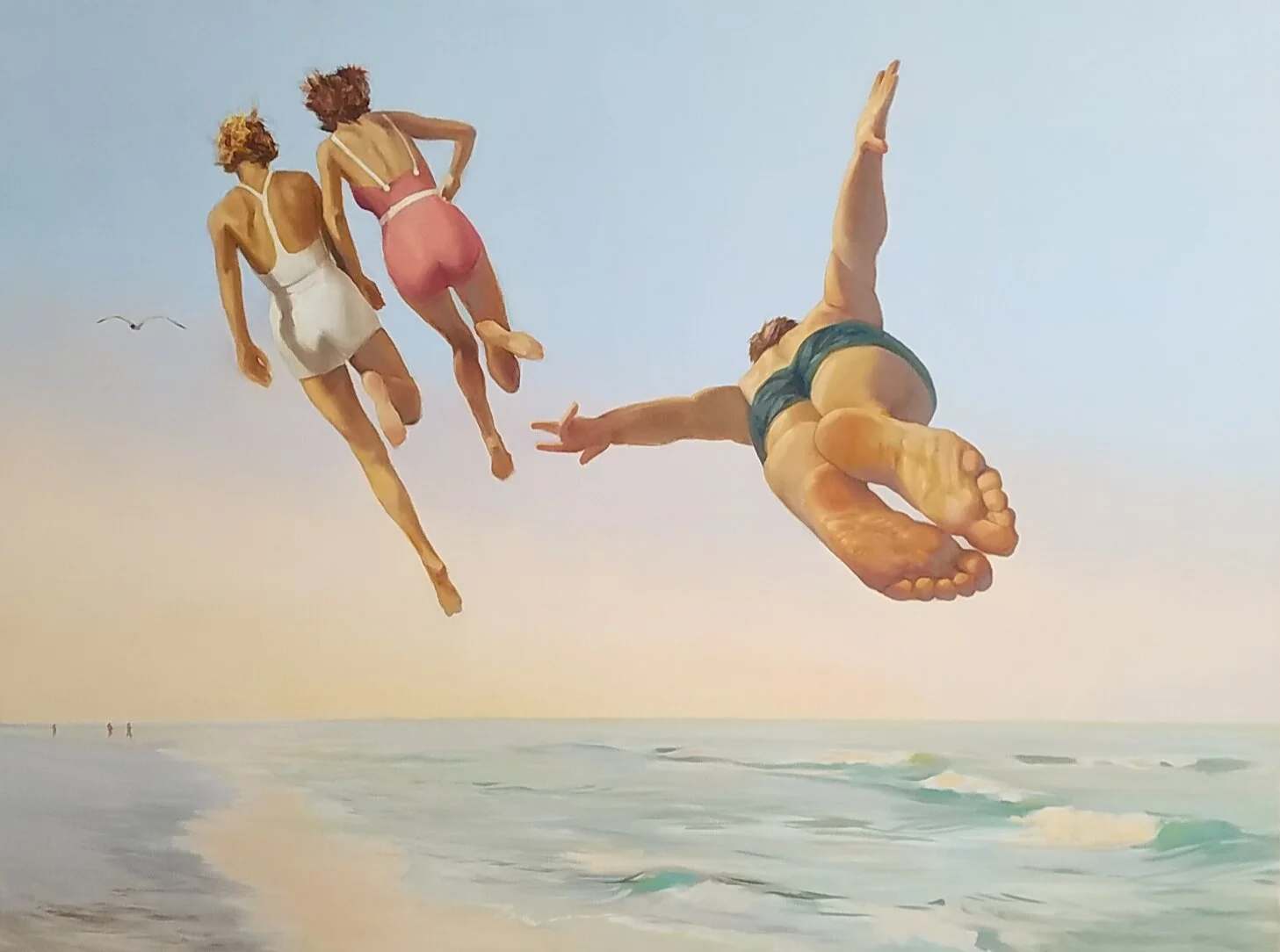 “Spirits Soaring” oil on canvas 48” x 36”