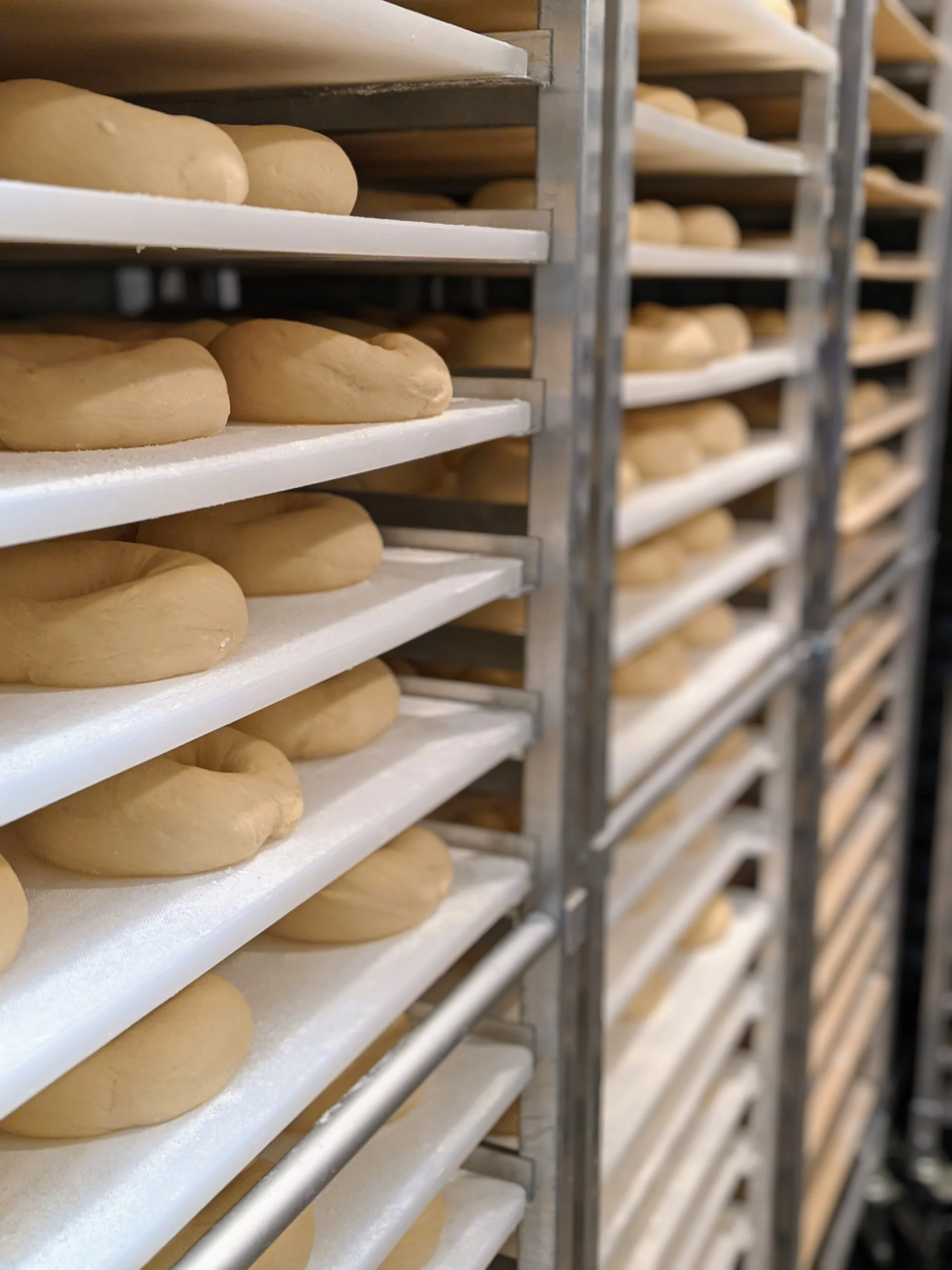 Racks of Bagels