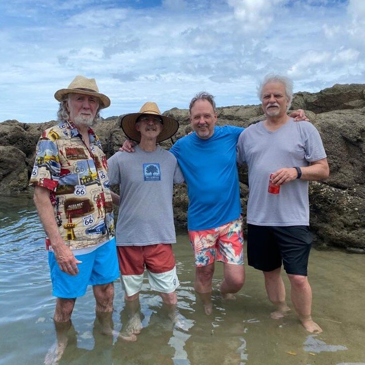 John McEuen  and the Circle Band (John Cable, Matt Cartsonis, Les Thompson) just landed on shore in Los Santos. Fully expecting a week of exceptional music and filming at #mangofishstudios⁠
⁠
#panama #bluegrass #country #americana #music #documentary