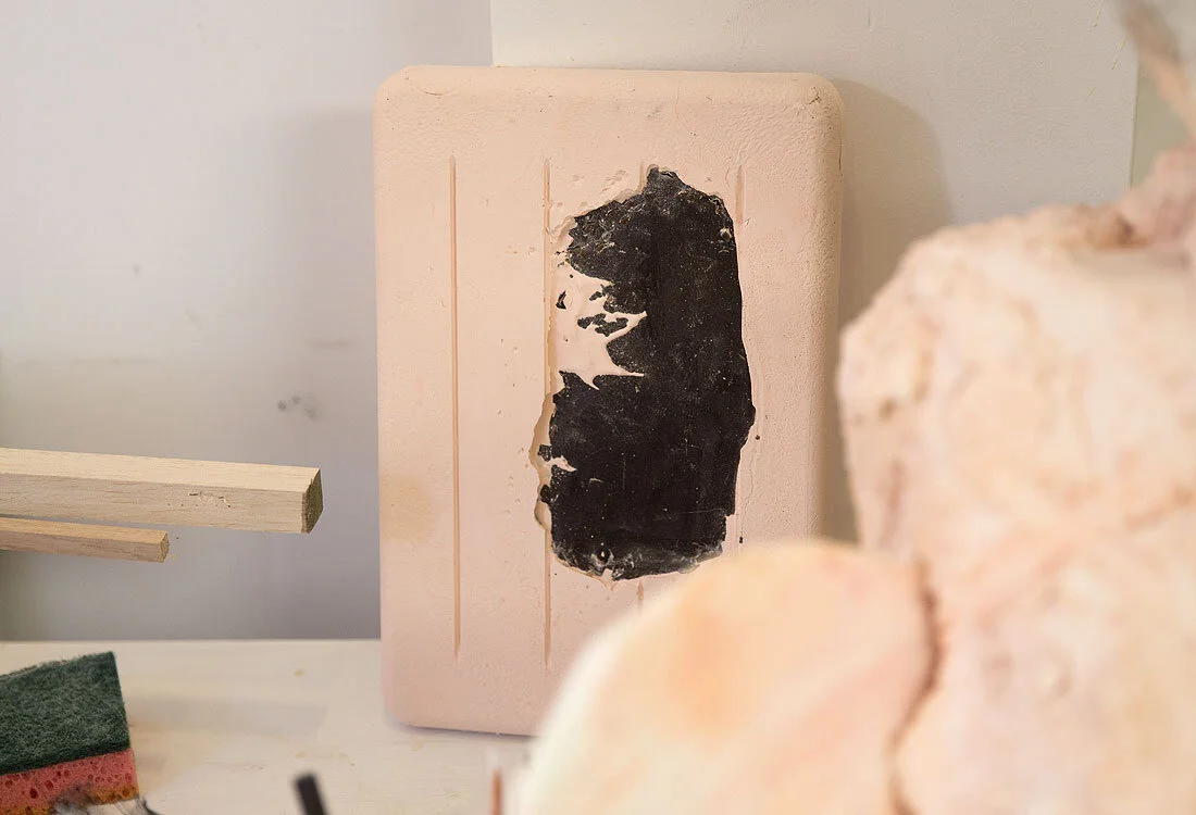 In the Studio, Maria Aguilera-Mendoza