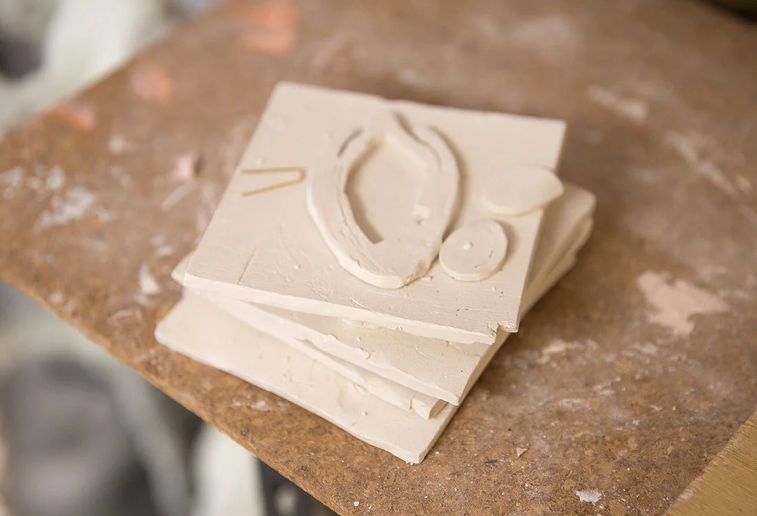 In the Studio, Maria Aguilera-Mendoza