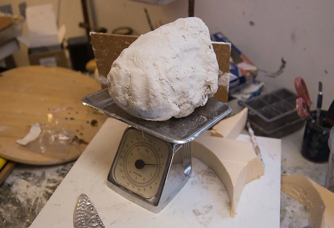 In the Studio, Maria Aguilera-Mendoza