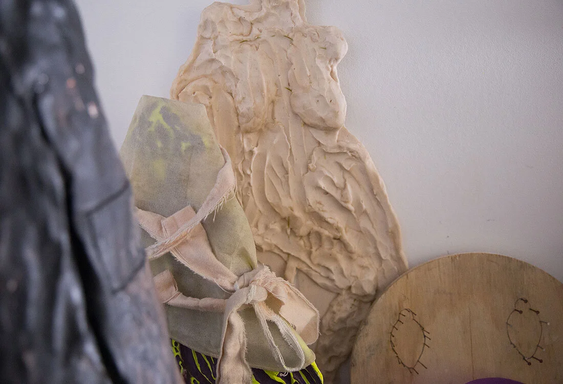 In the Studio, Maria Aguilera-Mendoza