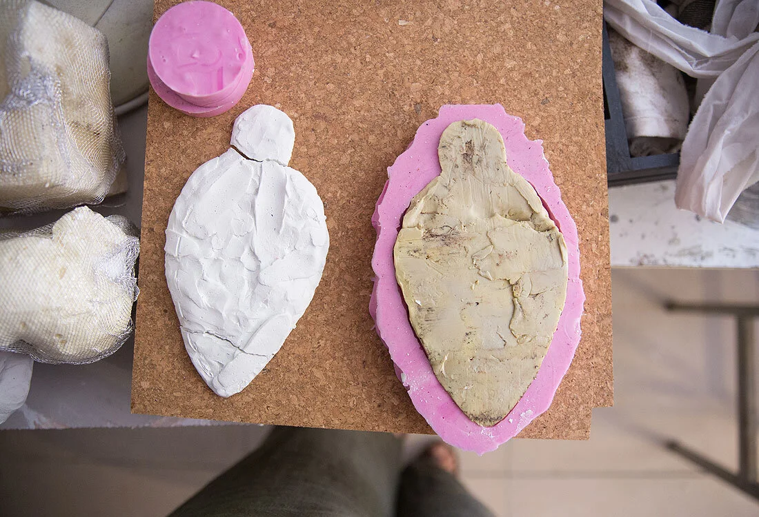 In the Studio, Maria Aguilera-Mendoza