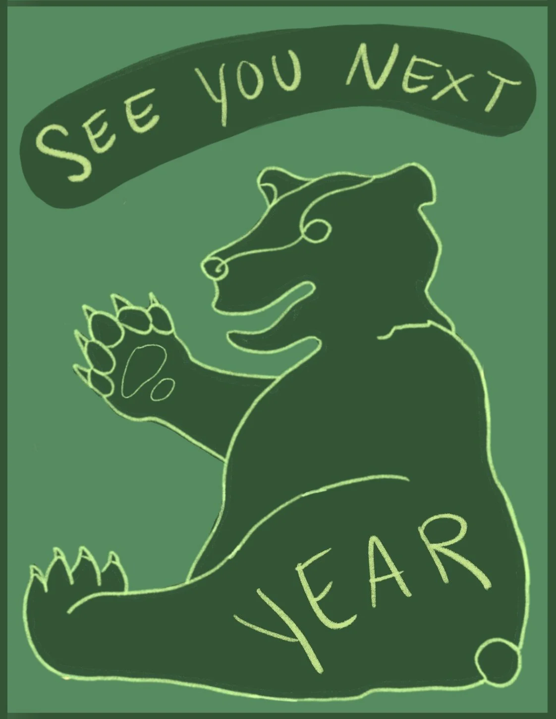 Year book back cover