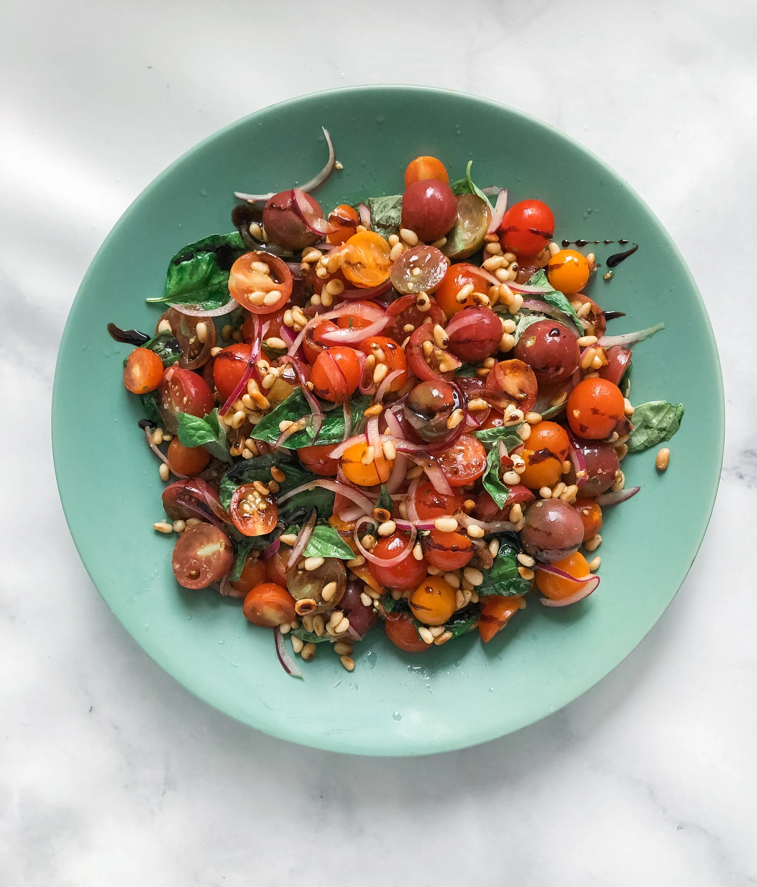 Tomato and Pine Nut Salad