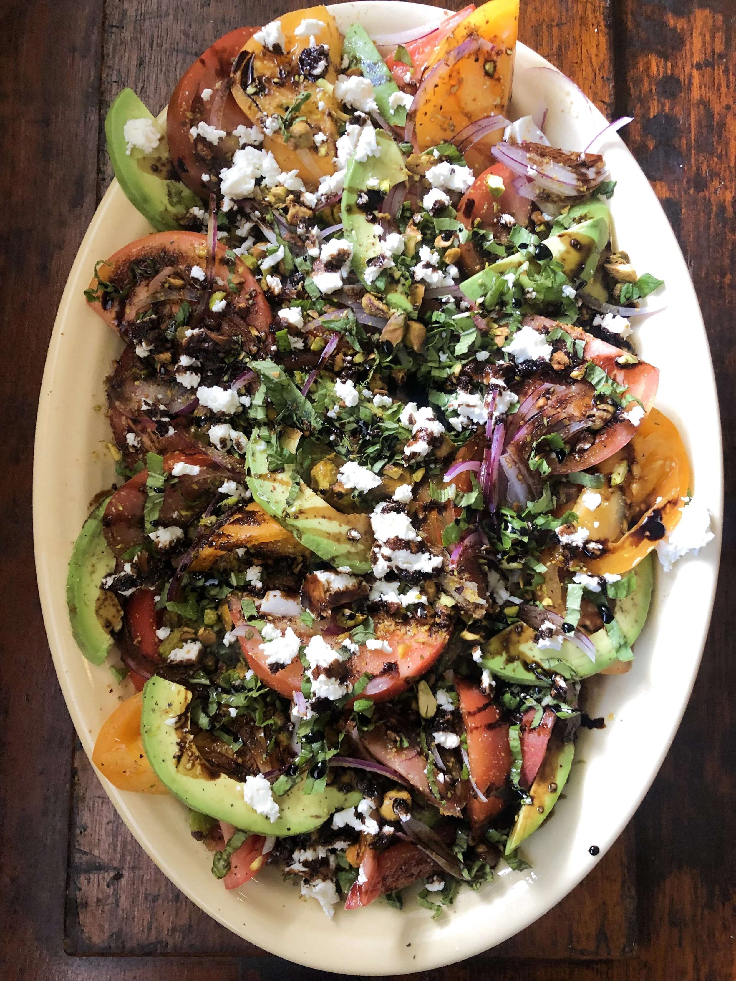 Balsamic Tomato Salad 