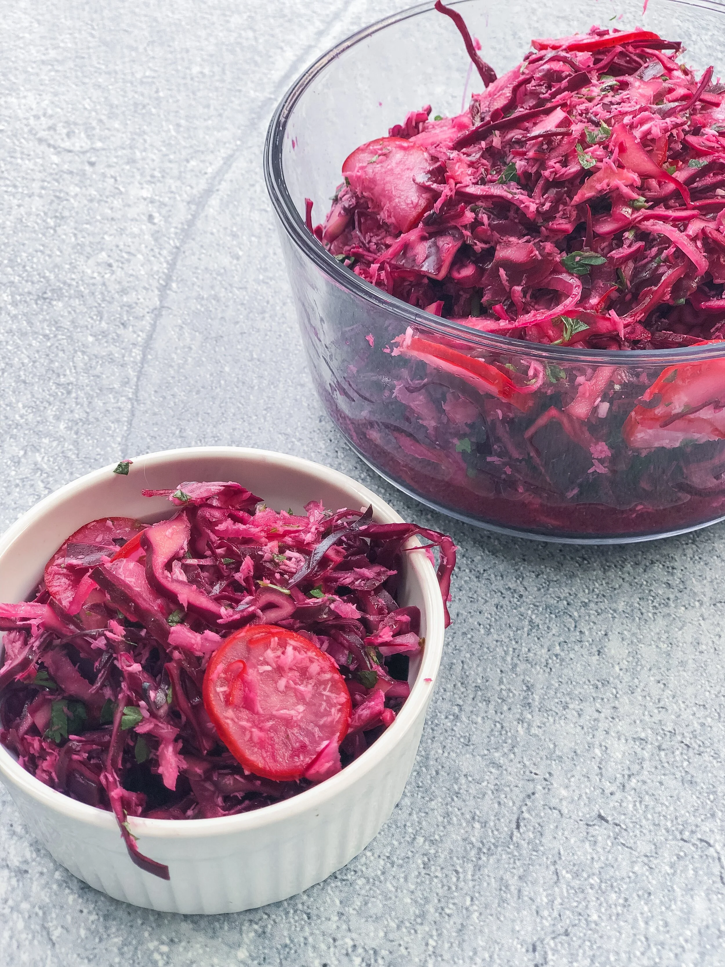 Purple Cabbage Slaw 