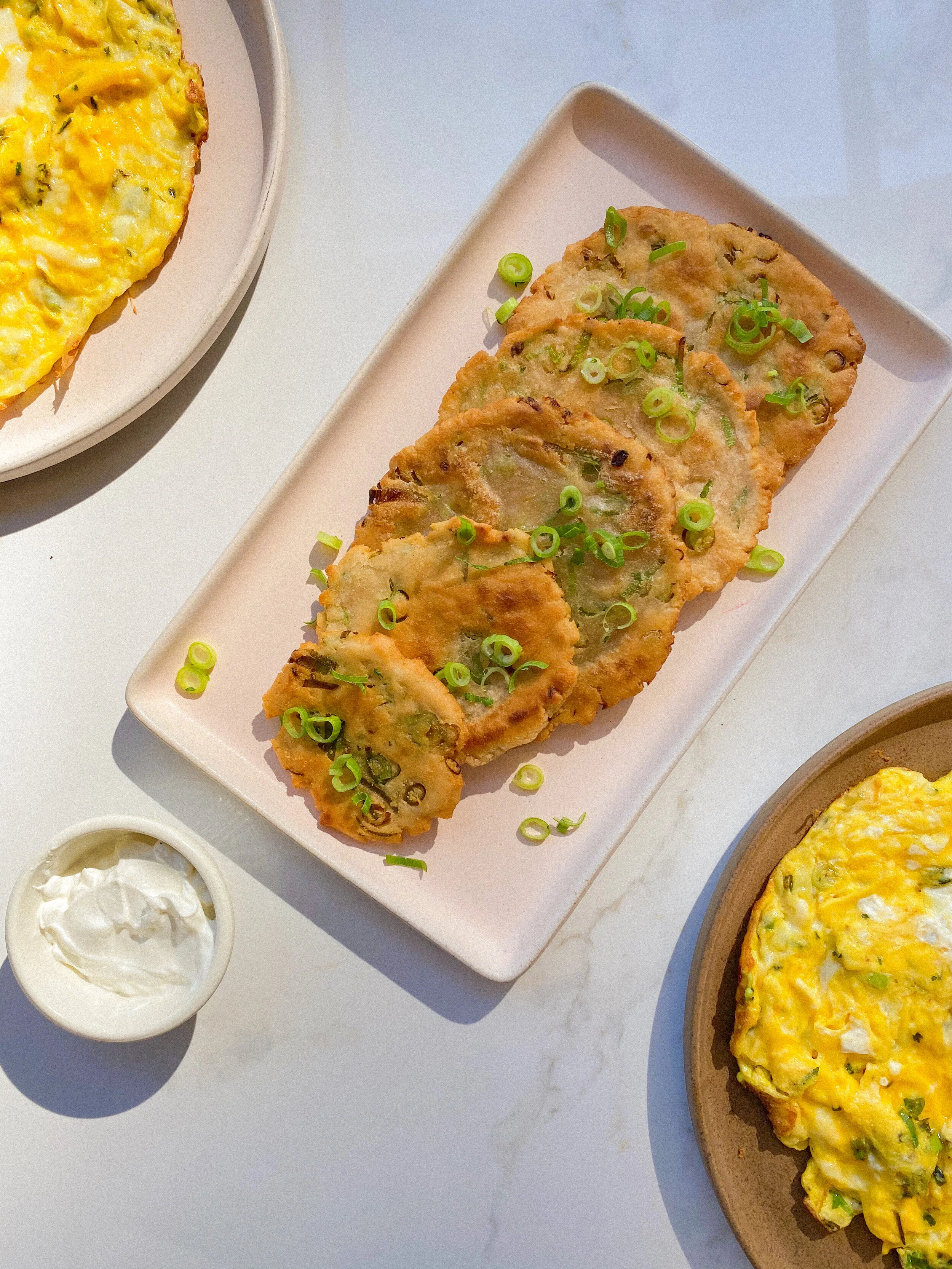 Scallion pancakes (GF, VEGAN, PALEO, AIP) 