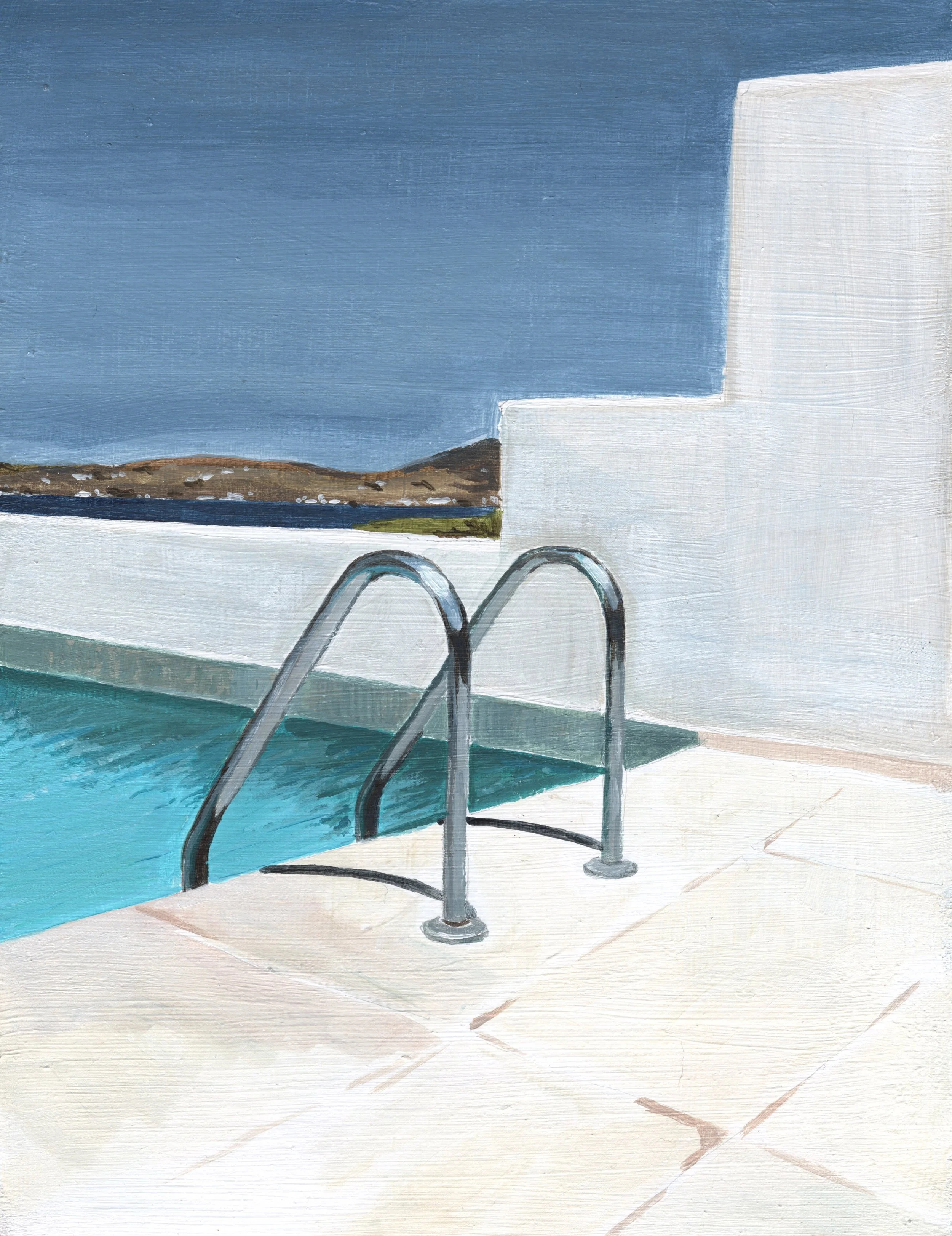 "Poolside/Milos"