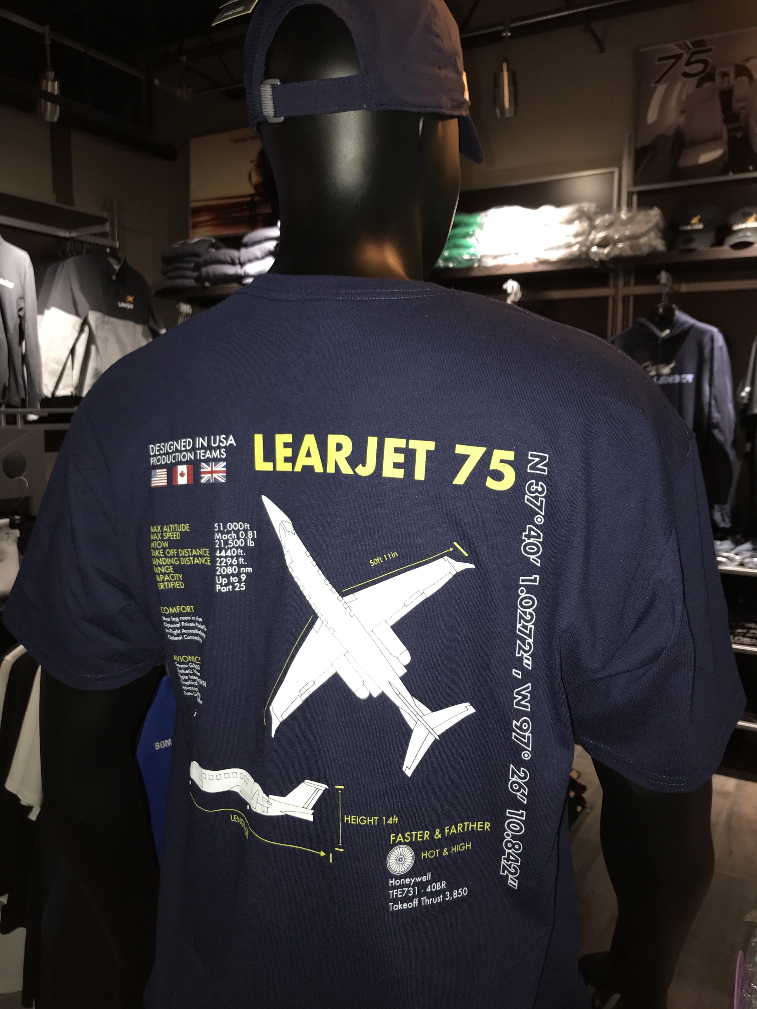 Challenger LS Tech Tee — Bombardier Arrivals Store