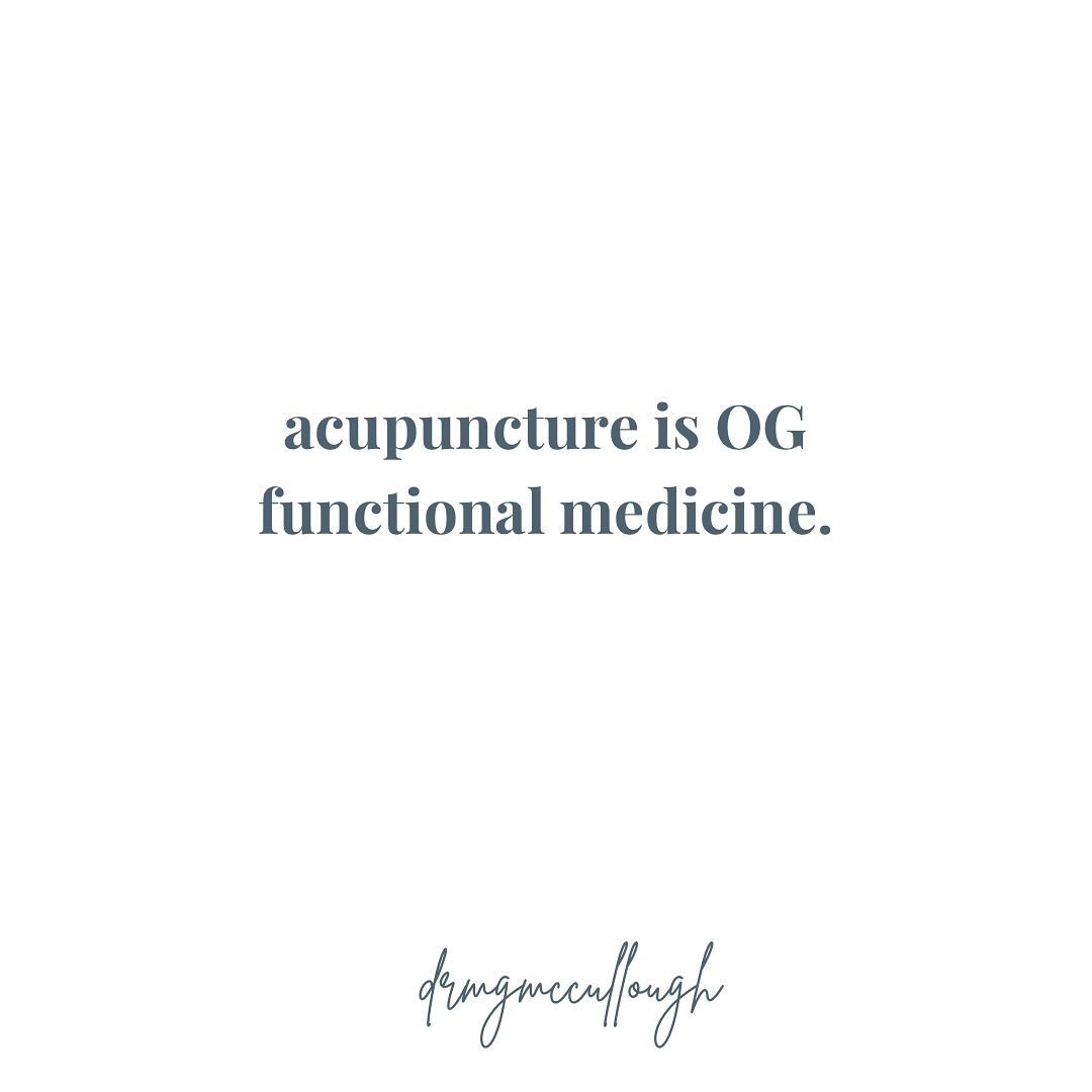 Classical acupuncture has always considered epigenetics &amp; emotions &amp; toxic exposure &amp; has been able to unwind them by using the &ldquo;other&rdquo;&lsquo;channels&mdash;secondary vessels or complement channels as my teacher @anncecilsterm