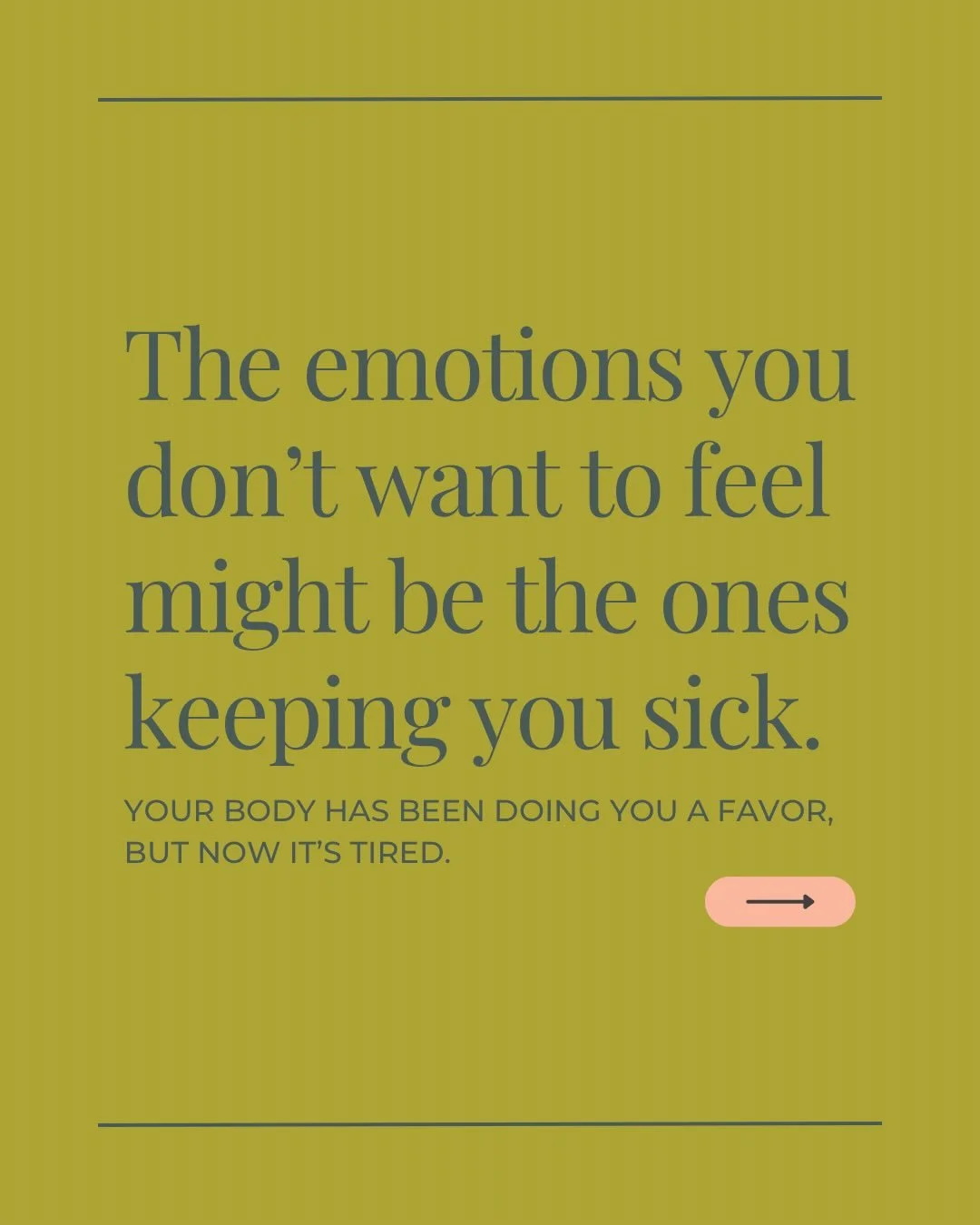 If it were easy, everyone would do it. Fr.

If you want to give yourself some support, get my mini class. It&rsquo;s only $47 &amp; teaches you how to release emotions of worry &amp; anger, AND it teaches you CM dietary principles to help you rebuild