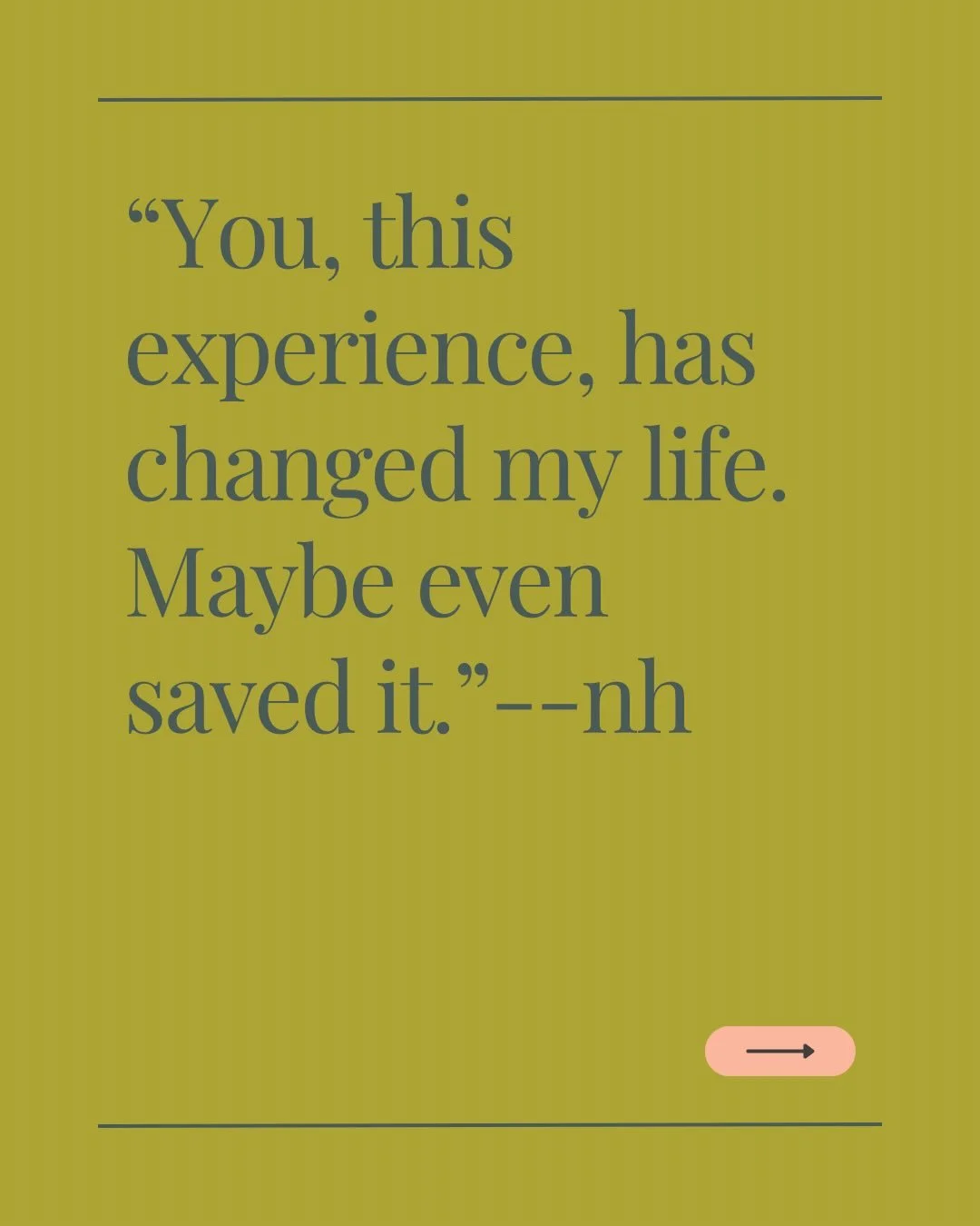 If you&rsquo;ve noticed that this work is something different &amp; want to have a conversation, book a free discovery call, &amp; let&rsquo;s chat. 

Comment chat, &amp; I&rsquo;ll send you a scheduling link.

Offering in-person appointments in Gree