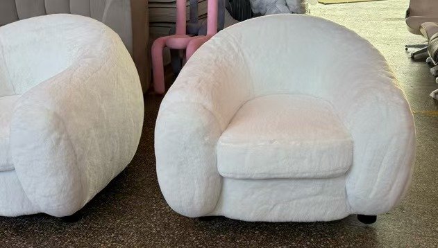 Polar bear chair replica Royere