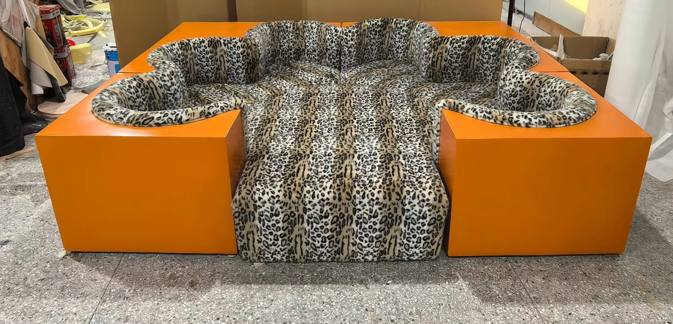 Safari Sofa replica dupe Archizoom Poltronova