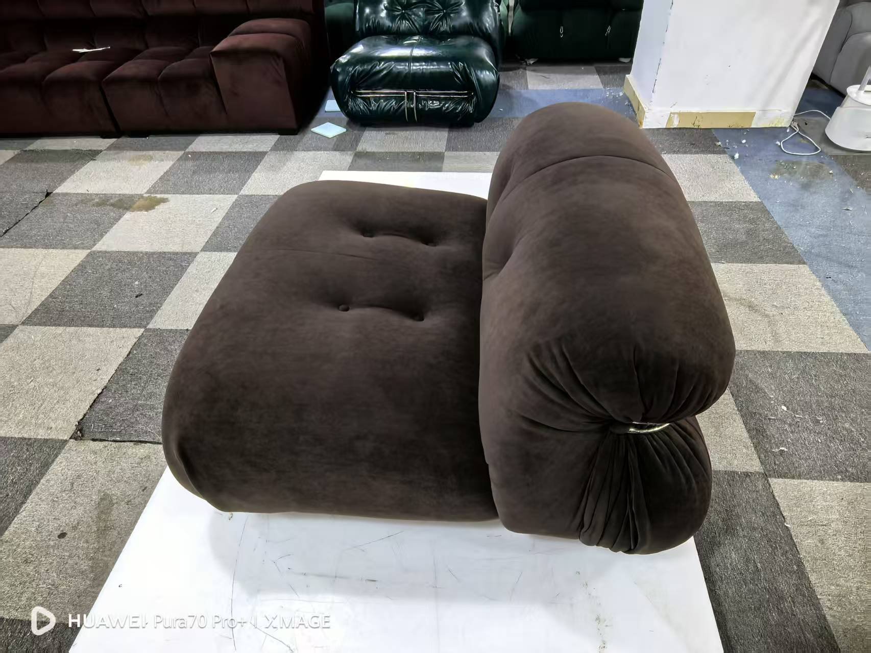 Soriana chair replica dark brown