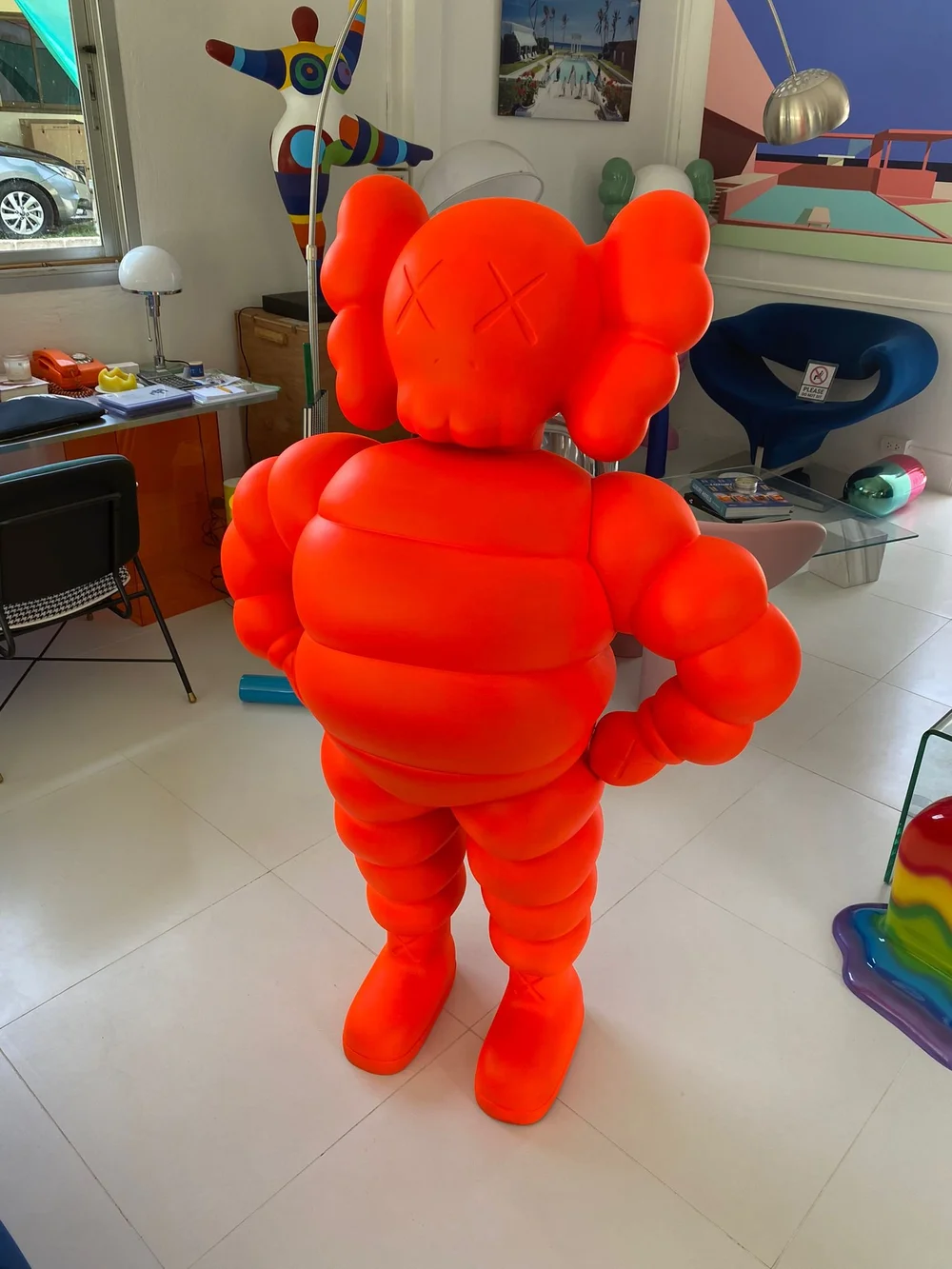 Kaws sculpture dupe