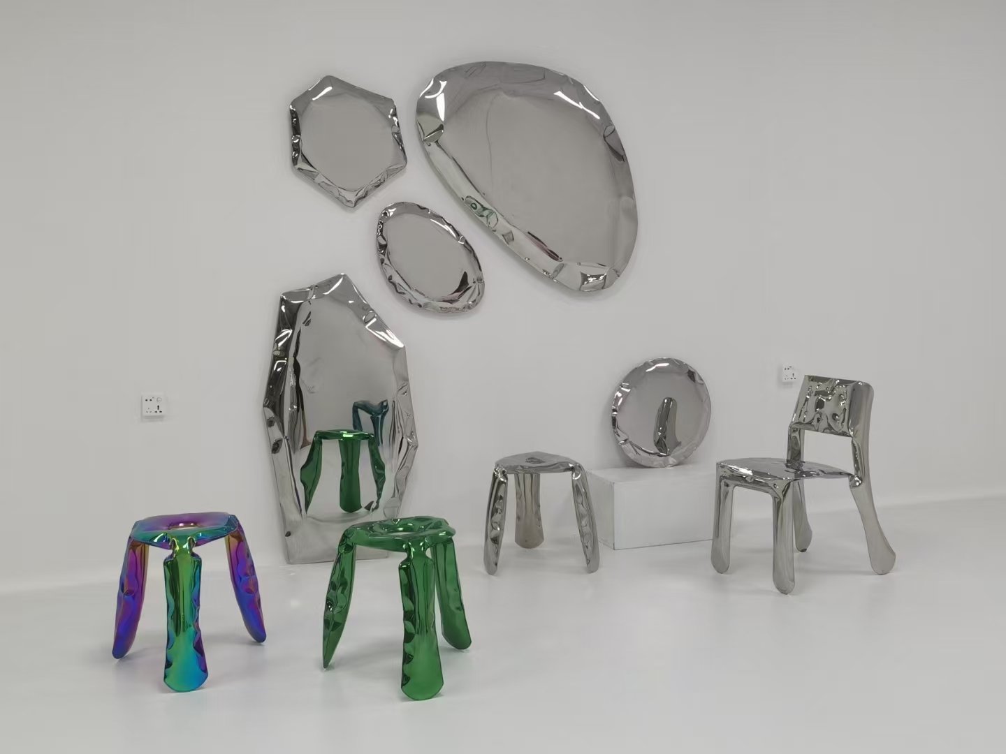 Tafla Abstract Elliptic Mirror replica