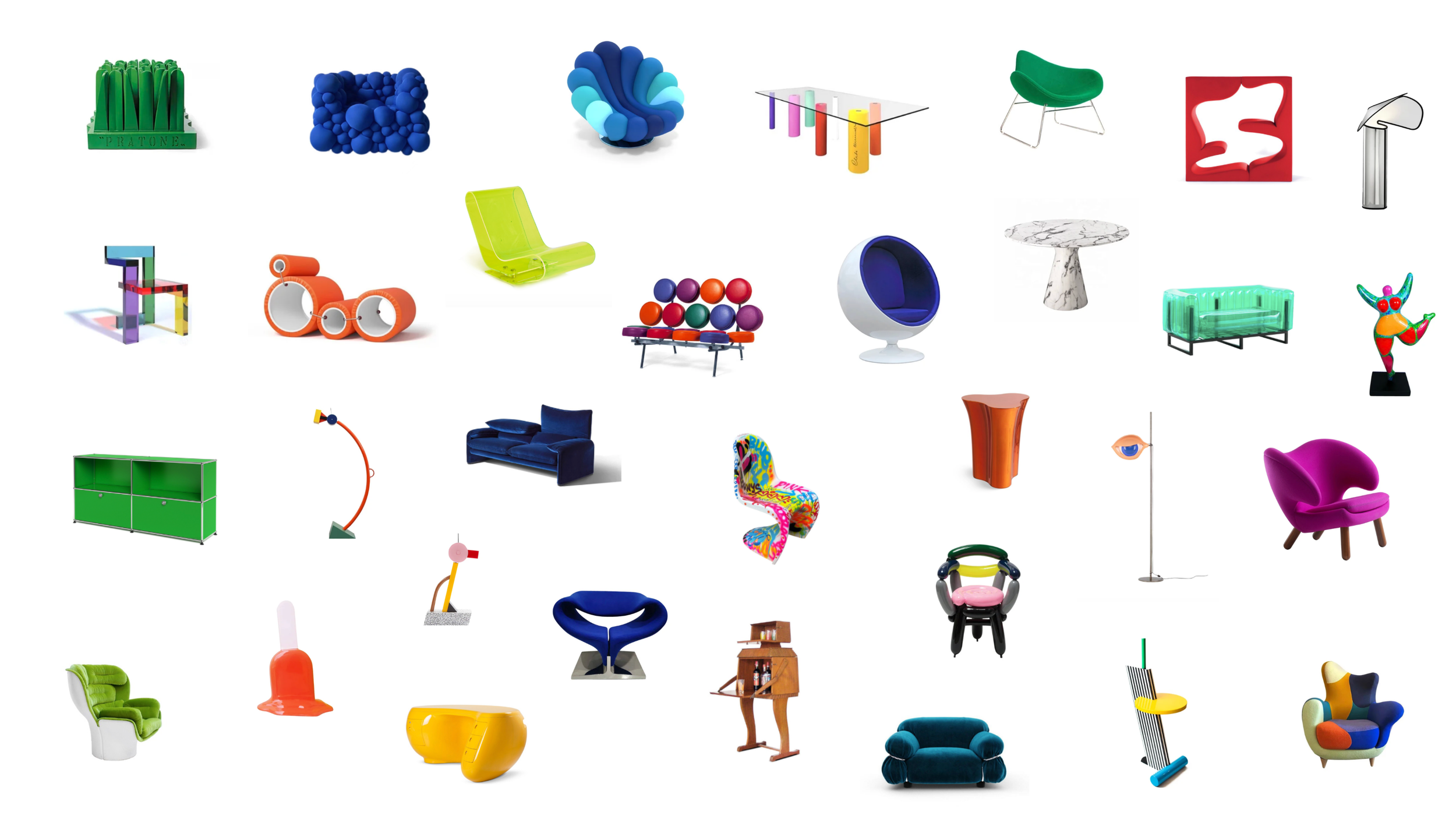 Pop art furniture replica online store