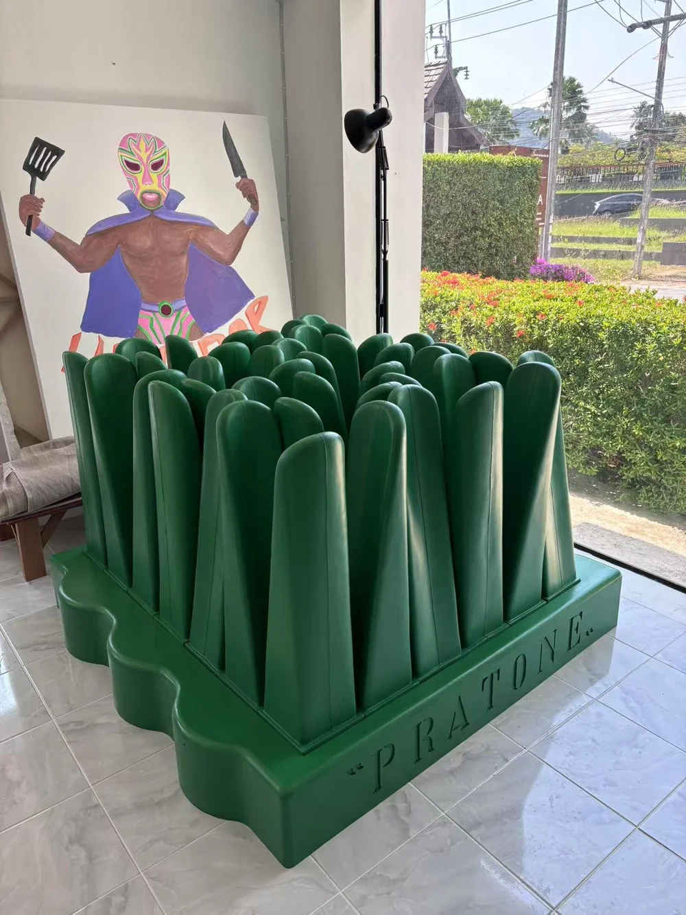 Pratone chair replica Gufram