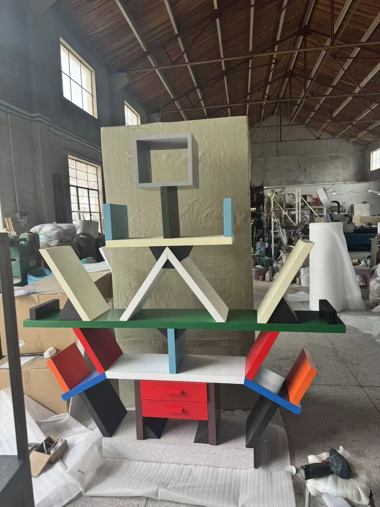 Carlton Room divider replica Ettore Sottsass