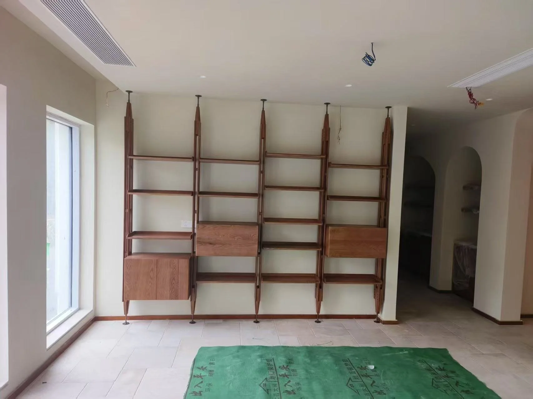 LB7 Three-Bay Bookcase replica