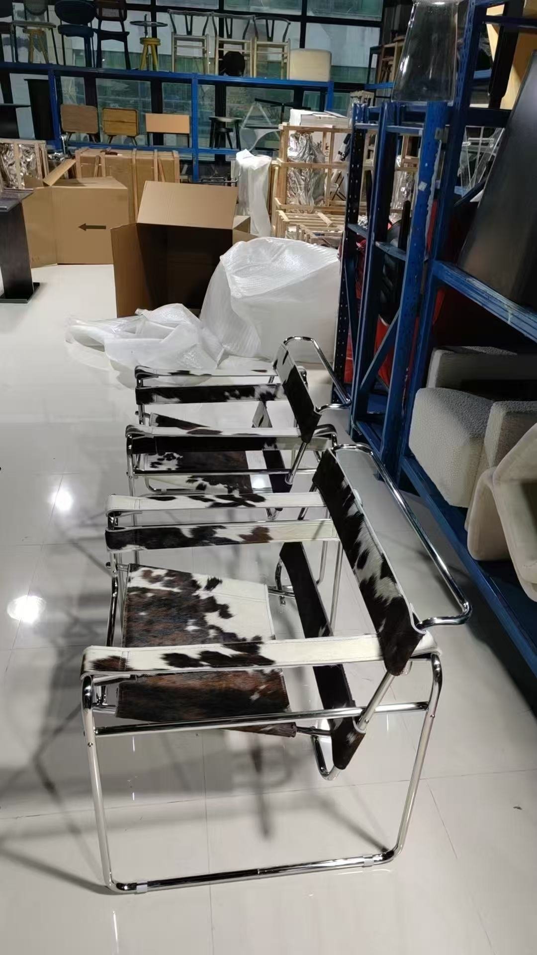 Wassily Chair replica cowhide