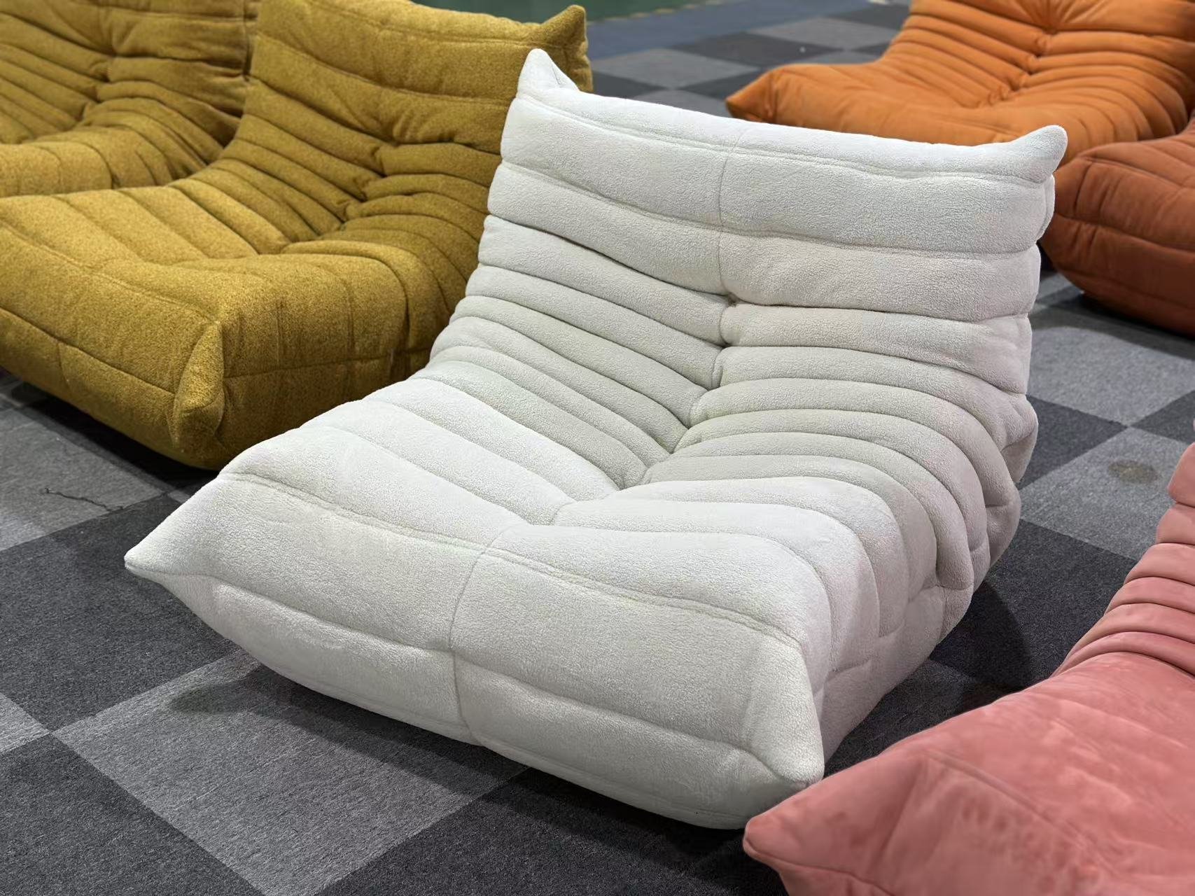 Togo Chair replica velvet