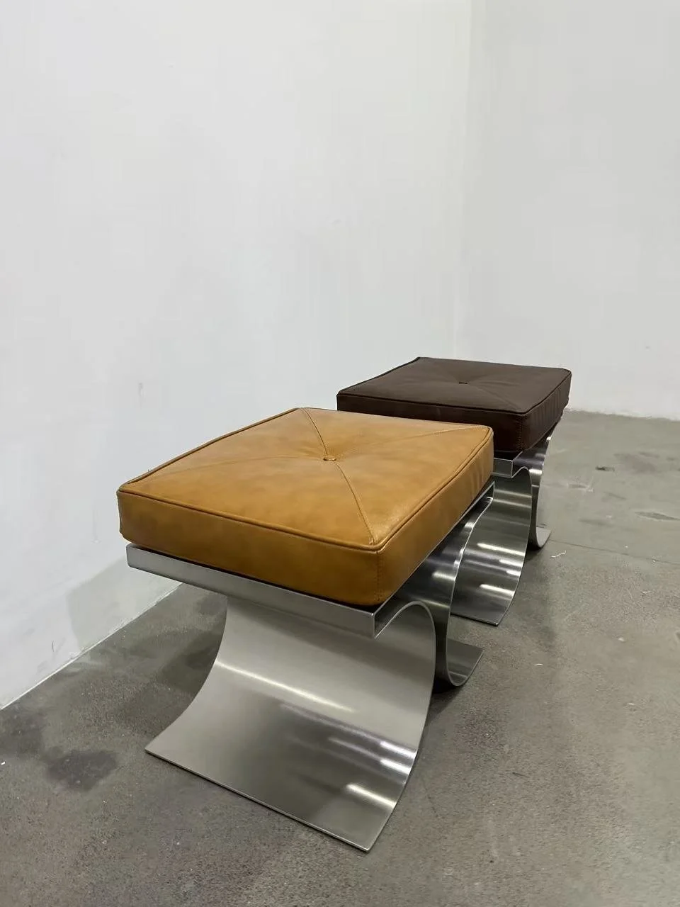 Michel Boyer "X" stools replica dupe