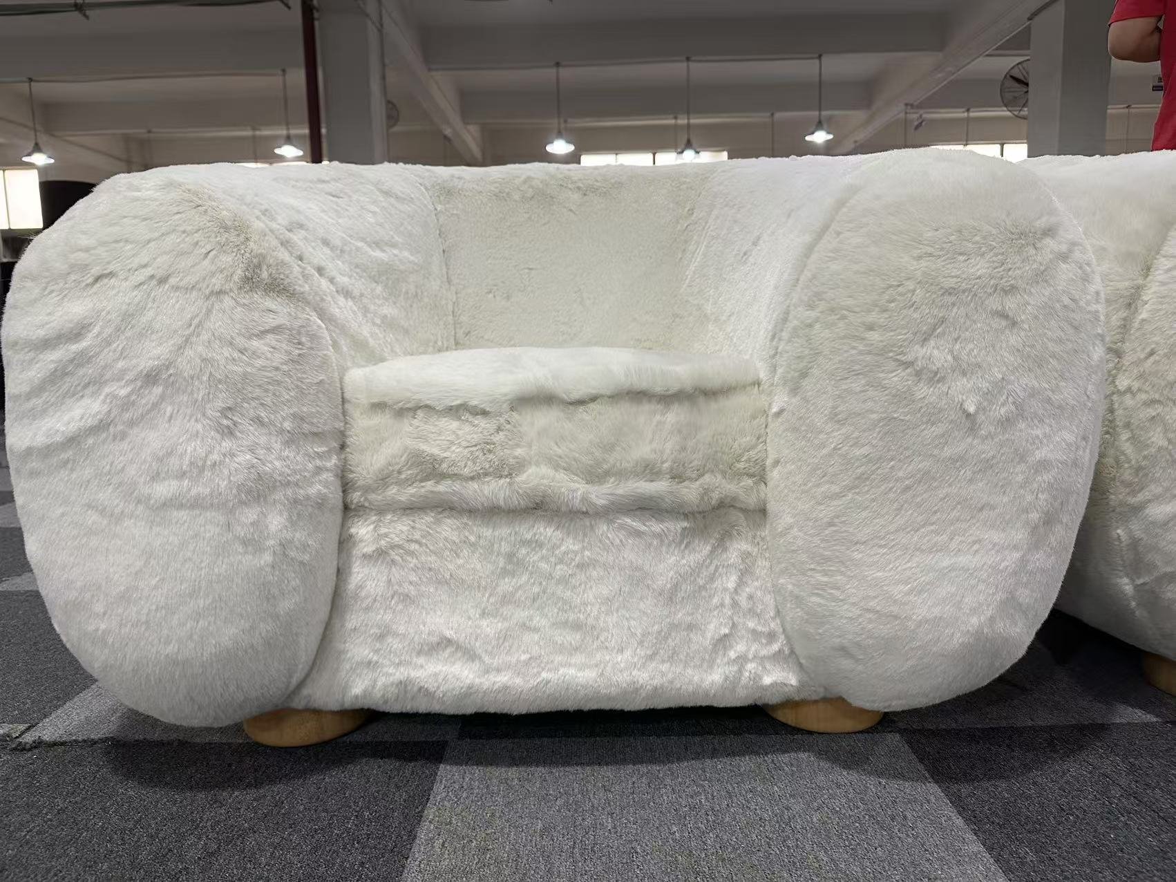 Polar bear chair replica Royere