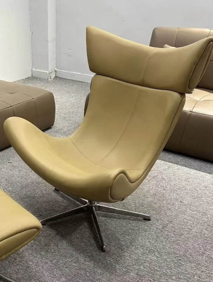 Imola chair replica dupe leather
