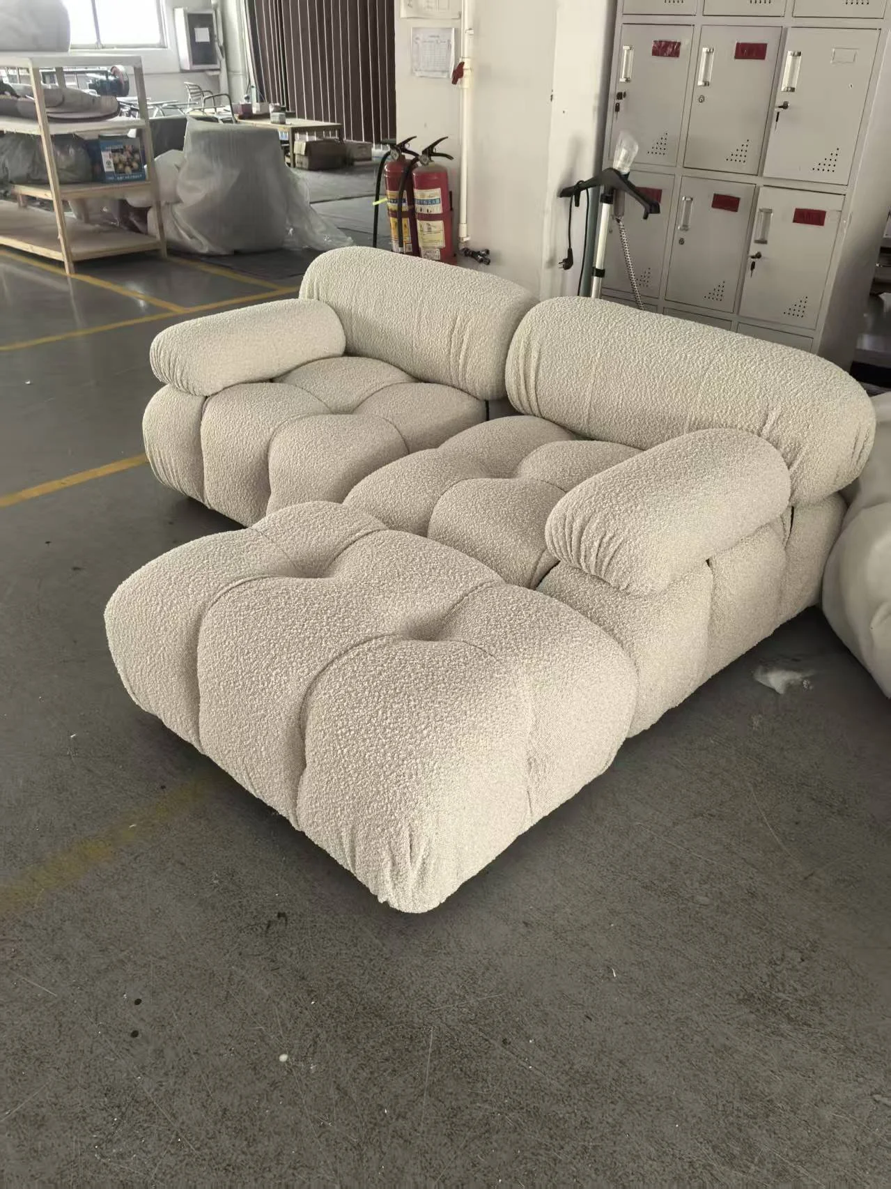 Camaleonda Sofa dupe boucle cream