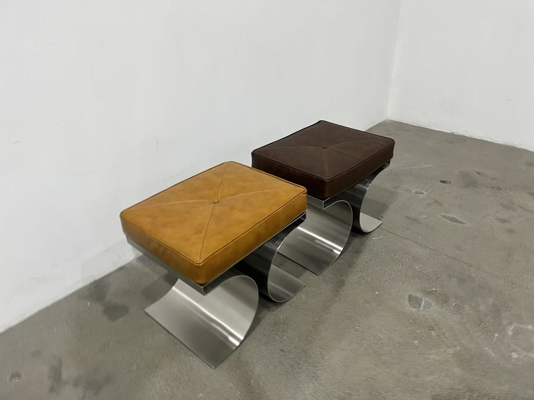 Michel Boyer "X" stools replica dupe