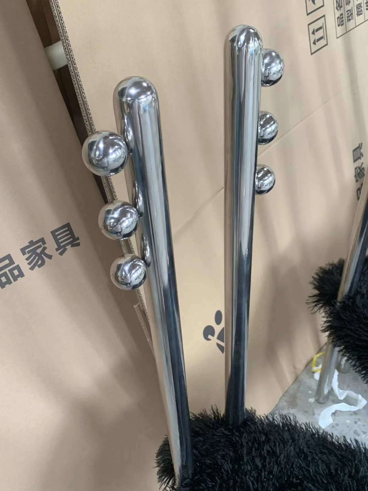 Steel Double Backrest Pietro Franceschini