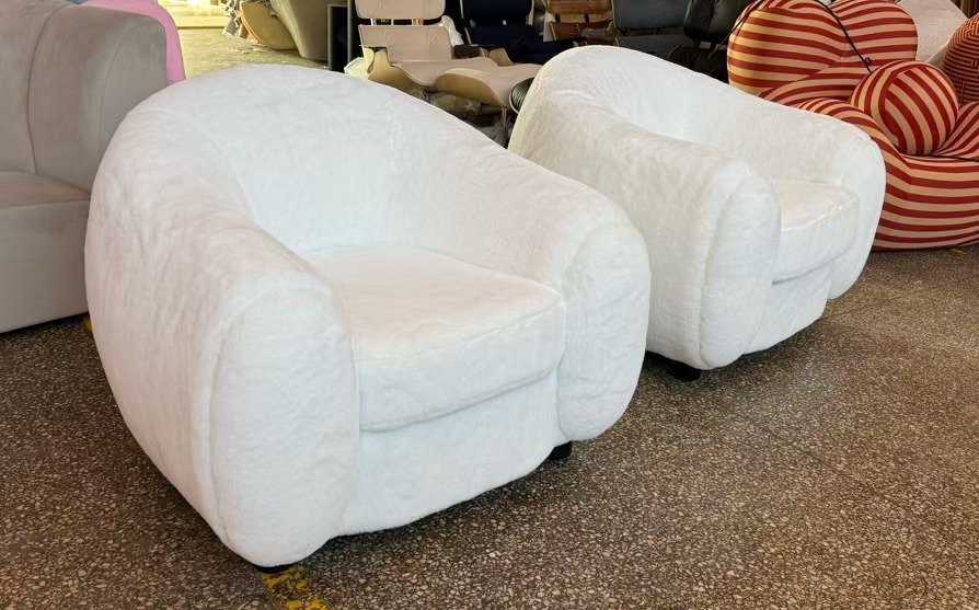 Polar bear chair replica Royere