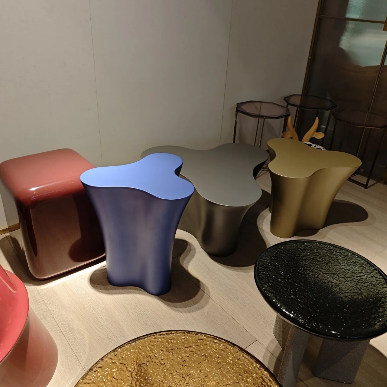 Triolet side table dupe replica bobois