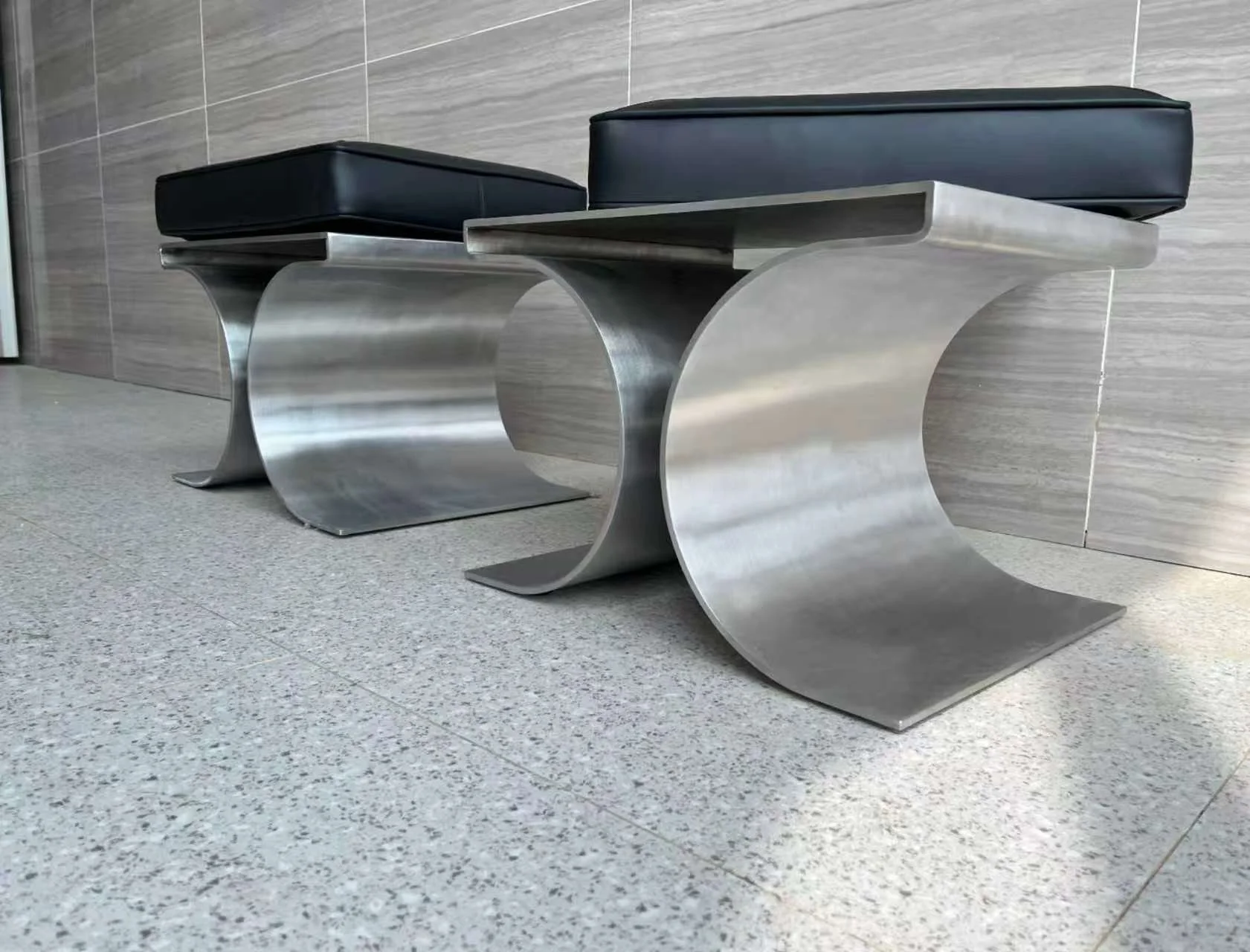 Michel Boyer "X" stools replica dupe