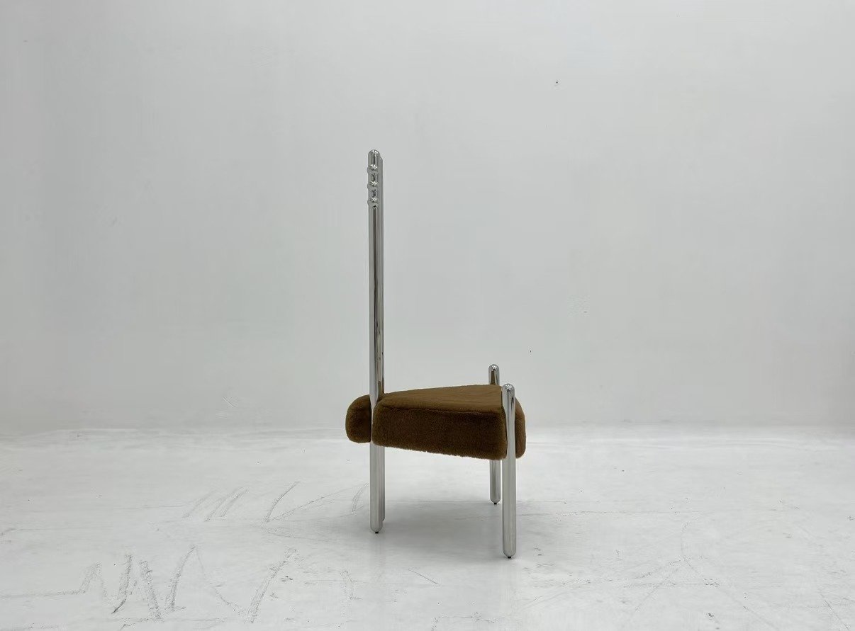 Steel Double Backrest Pietro Franceschini