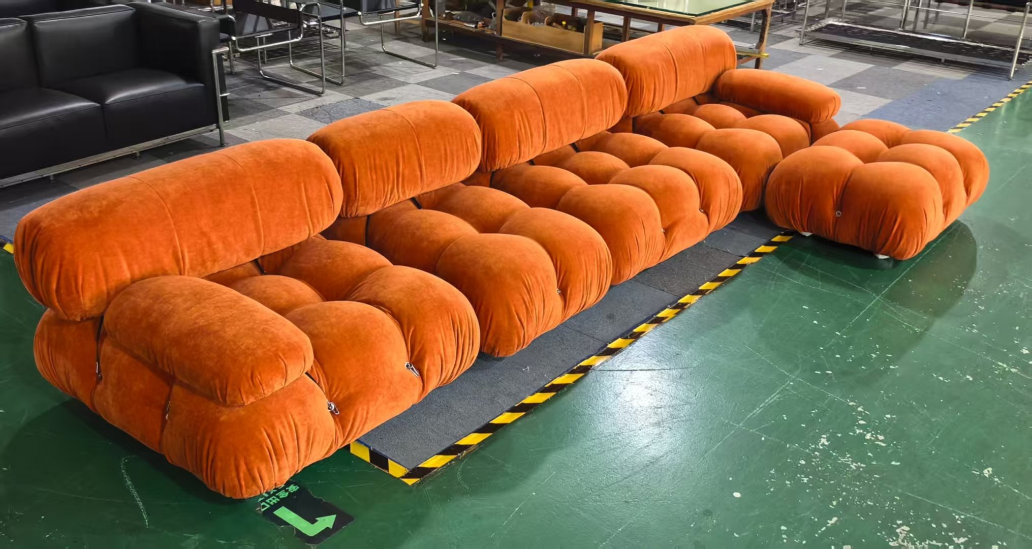 Camaleonda Sofa dupe orange