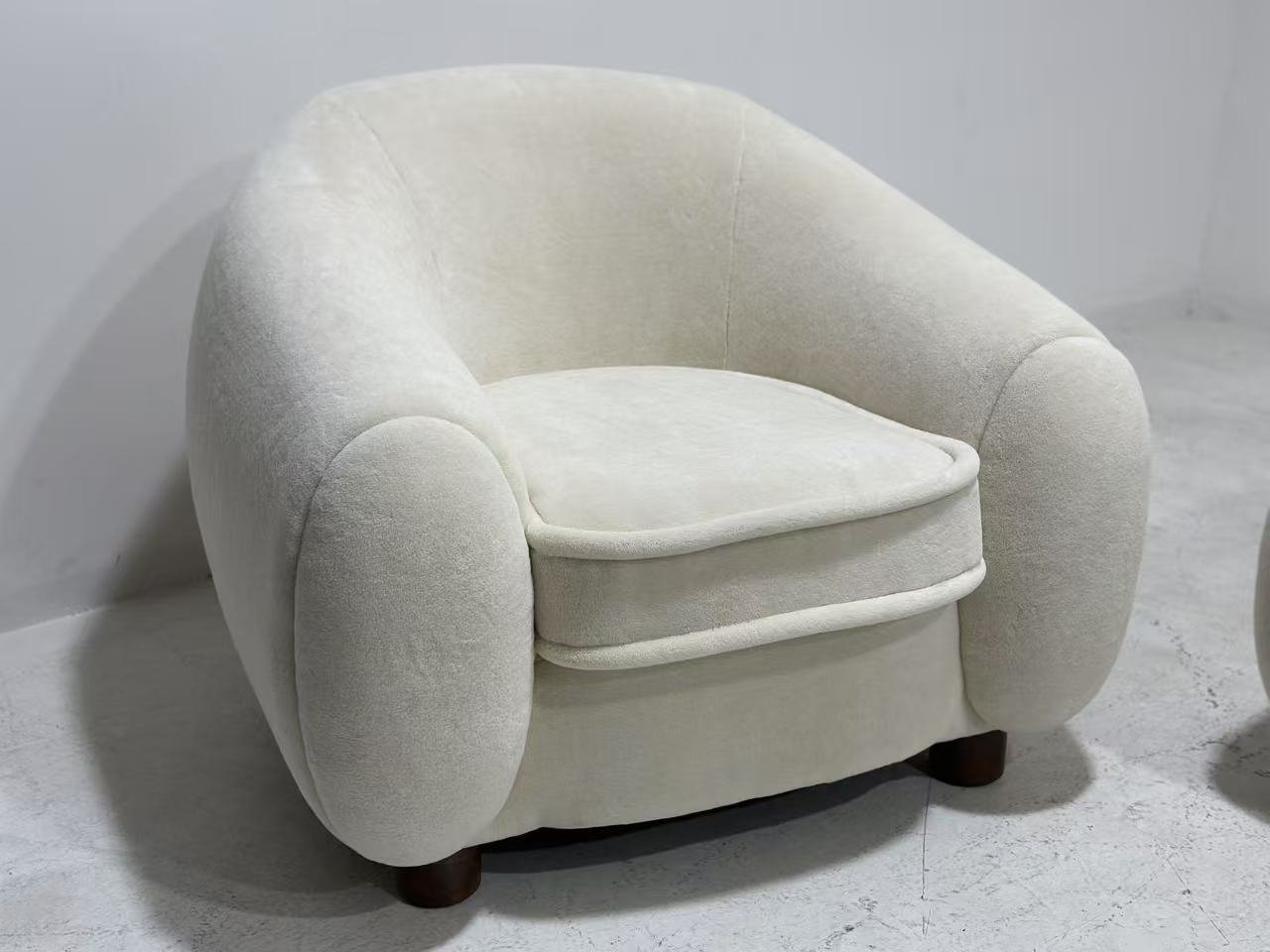 Polar bear chair replica Royere dupe