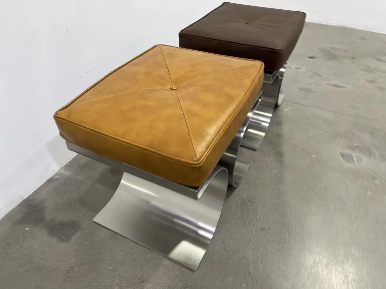 Michel Boyer "X" stools replica dupe