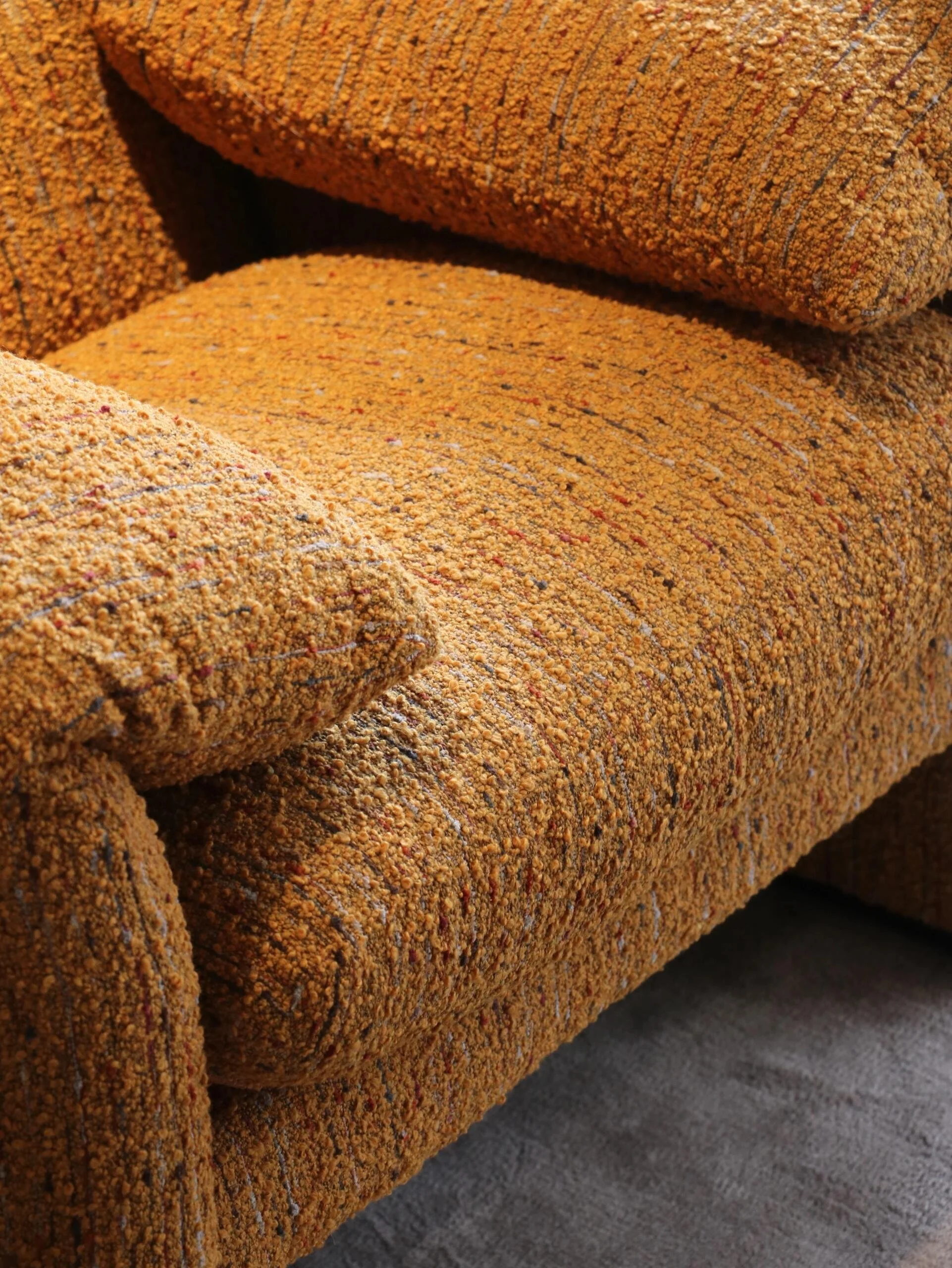 Maralunga chair chenille dupe replica