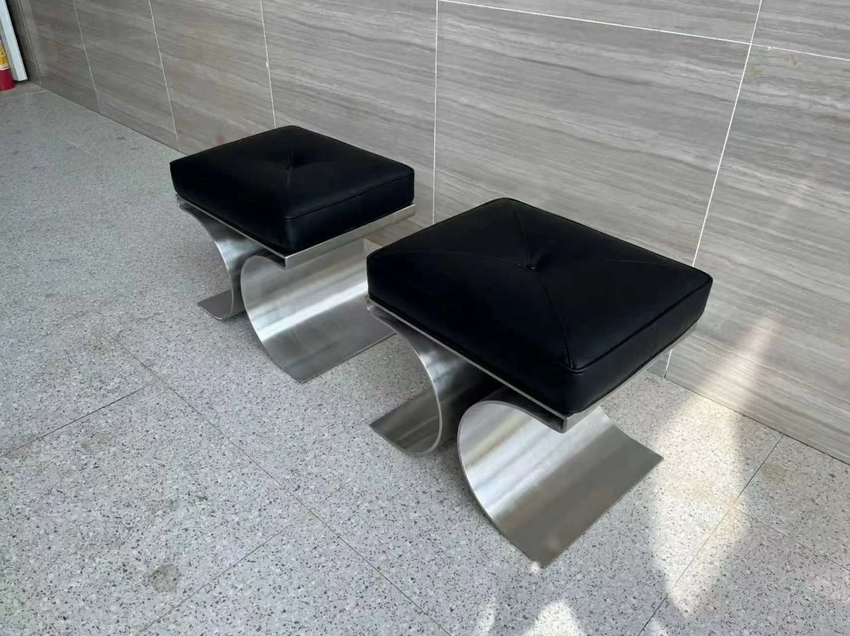 Michel Boyer "X" stools replica dupe