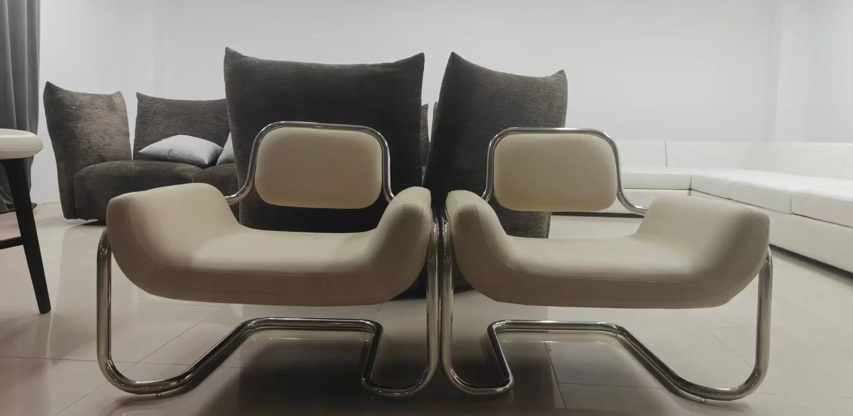 Lemon sole lounge chair replica dupe leather