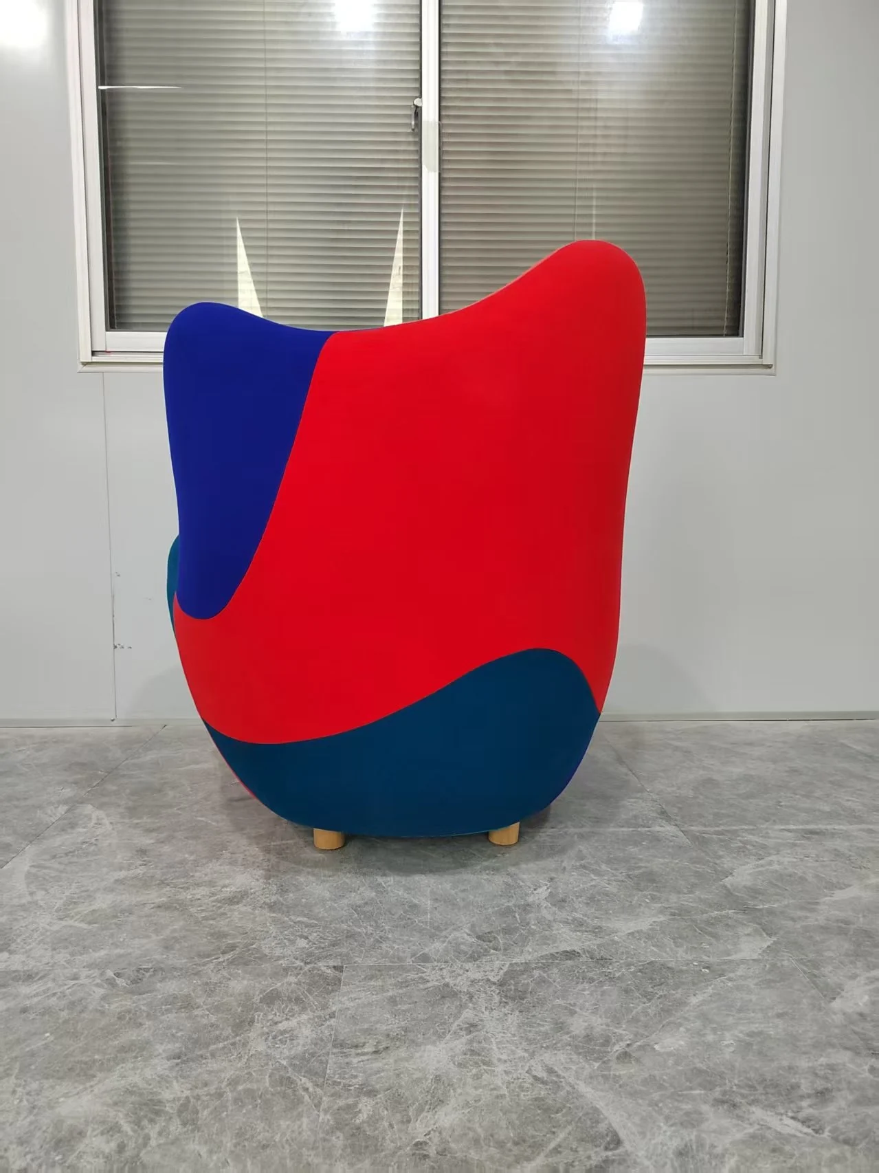 Wingback lounge chair dupe memphis design maroso