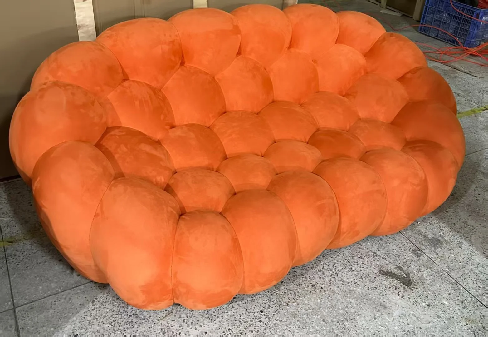Bubble Sofa replica suede fabric