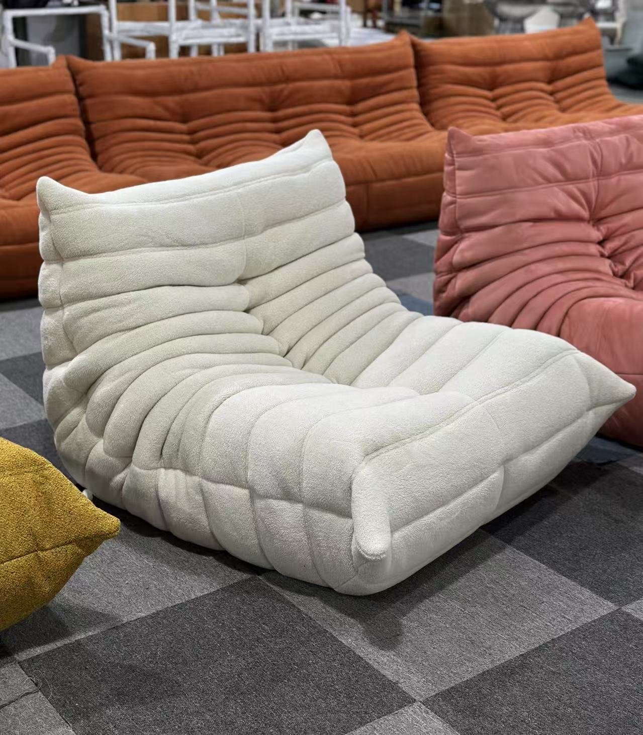 Togo Chair replica velvet